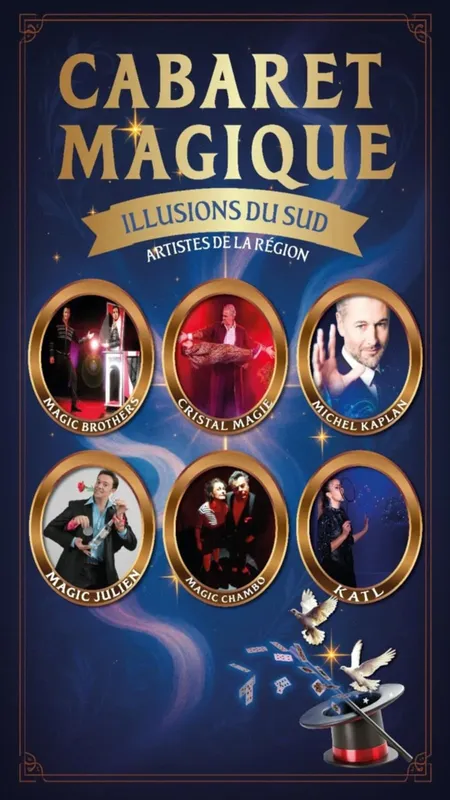 Cabaret magique Divertissement à Saint-Vallier-de-Thiey
